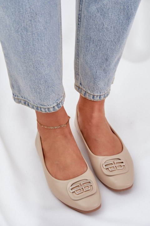 Baleriny Model Ainoria ZA58P Beige - Step in style
