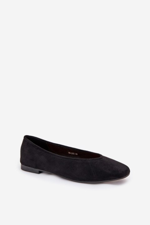 Baleriny Model Osallin QQ-202 Black - Step in style
