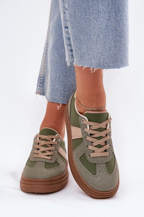 Buty Sportowe Model Dovina BL535P Green - Step in style