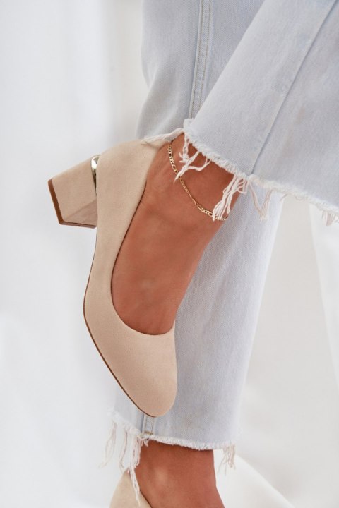 Czółenka Model Veniffia M380 Beige - Step in style