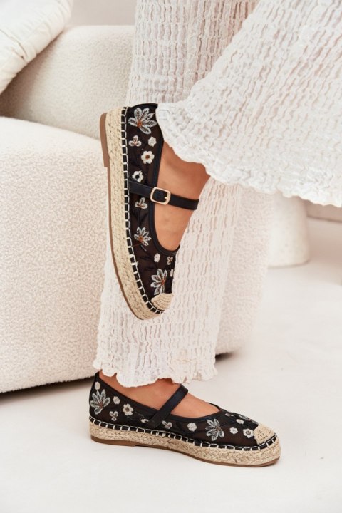 Espadryle Model Laxisa C-797 Black - Step in style