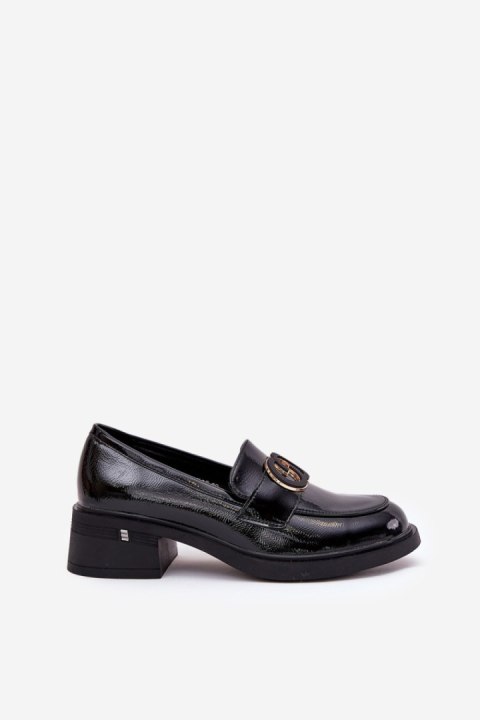 Mokasyny Model Vinceza 18102 Black - Step in style