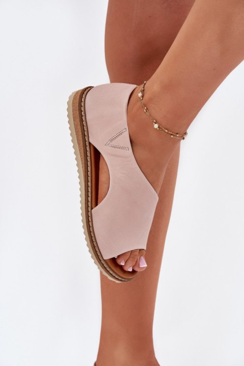 Sandały Model Artiker 46C1018 Light Pink - Step in style