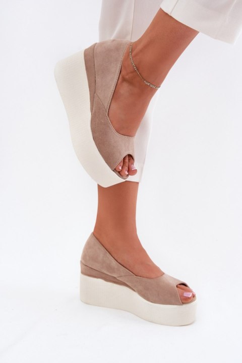 Sandały Model Felyra JH530P Beige - Step in style