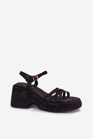 Sandały Model Nendal 1765 Black - Step in style