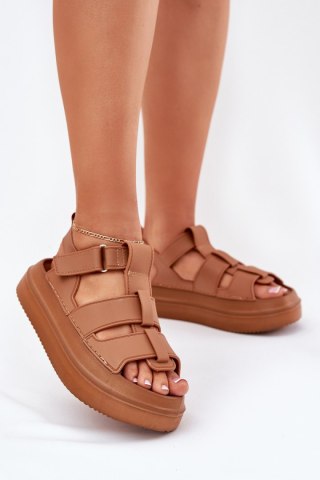 Sandały Model Nitavelia 100-429 Camel - Step in style
