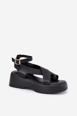 Sandały Model Tenzorus WS-001 Black - Step in style