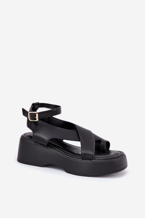 Sandały Model Tenzorus WS-001 Black - Step in style
