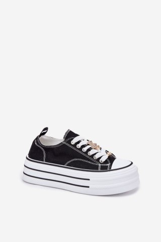 Trampki Model Fiorina 890-4A Black - Step in style