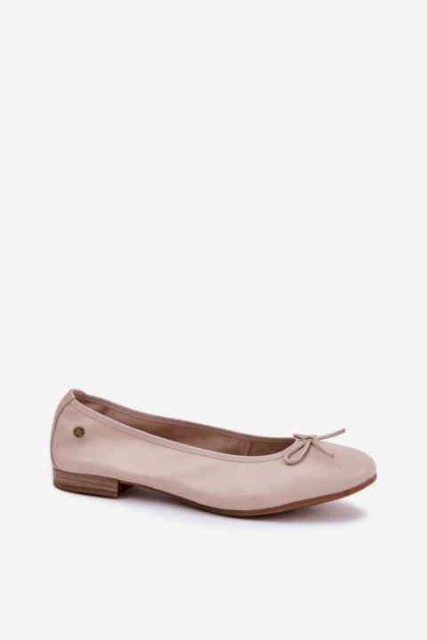 Baleriny Model Maciejka P6800-04 Beige - Step in style