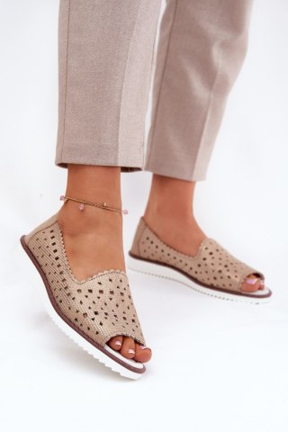 Baleriny Model S.Barski LR51-922 Gold - Step in style