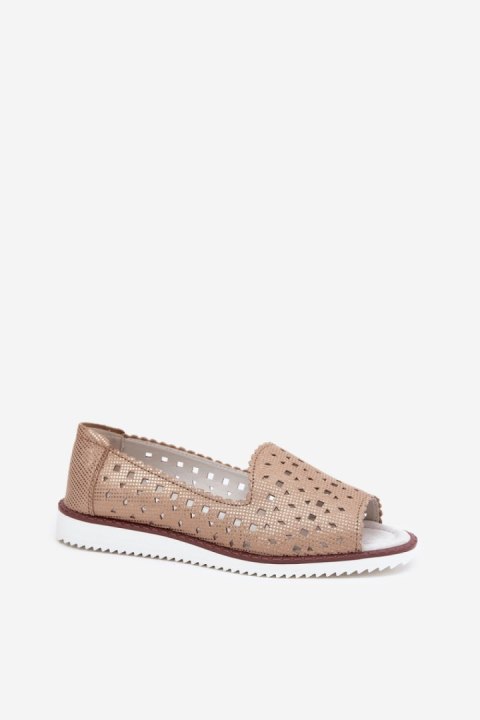 Baleriny Model S.Barski LR51-922 Gold - Step in style