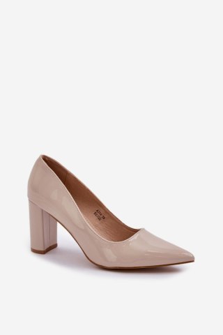Czółenka Model Kilanne AI08 Beige - Step in style
