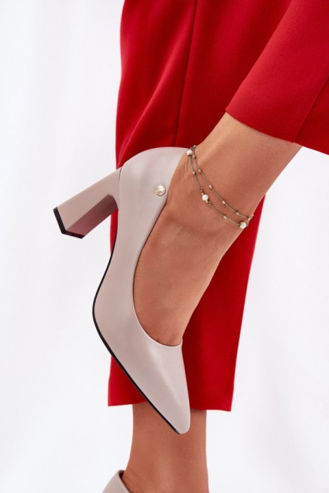 Czółenka Model Vinceza 62221 Grey - Step in style