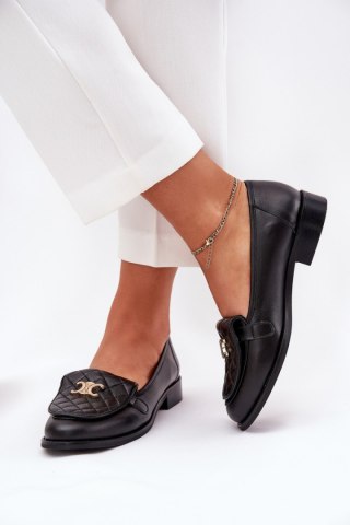 Mokasyny Model Laura Messi 2927 Black - Step in style