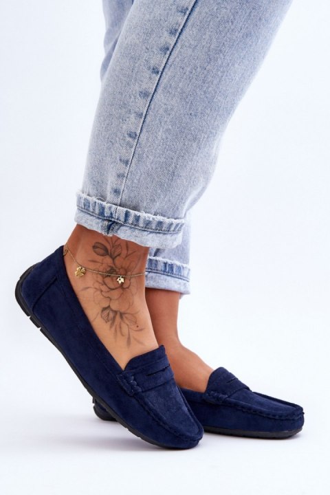 Mokasyny Modele Lenvie FT245 Navy - Step in style
