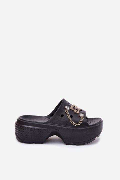 Sandał Klapki Model Ivoriel M567 Black - Step in style