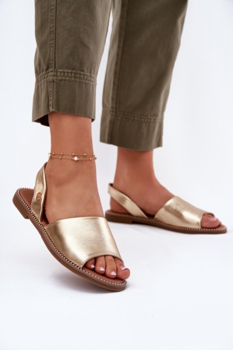 Sandały Model Dereka 25SD35-8783 Gold - Step in style
