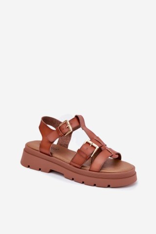 Sandały Model Mireza 25SD42-8907 Camel - Step in style