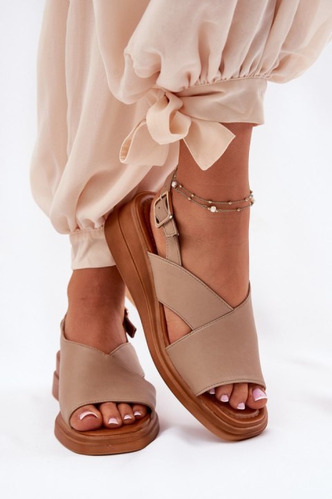 Sandały Model Quilara ASA266-9 Beige - Step in style
