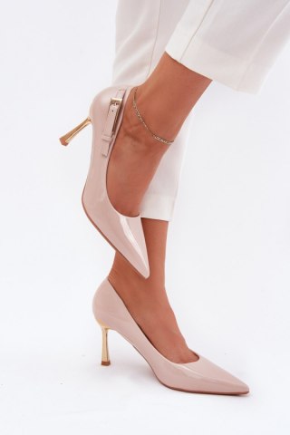Szpilki Model Mivira LE137P Beige - Step in style