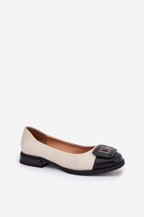 Baleriny Model DA MK51-059 Beige - Step in style