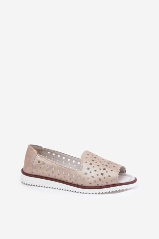 Baleriny Model S.Barski LR51-922 Beige - Step in style