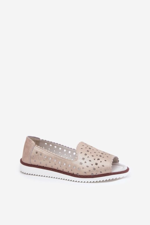 Baleriny Model S.Barski LR51-922 Beige - Step in style