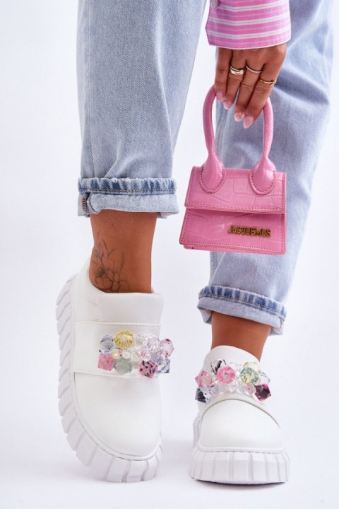 Buty Sportowe Model Desire NB615 White - Step in style Buty Sportowe Model Desire NB615 White - Step in style
