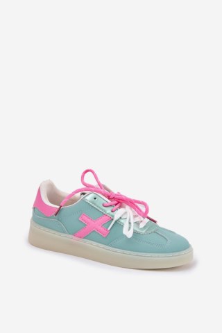 Buty Sportowe Model Zelevelis C2051-7 Mint/Pink - Step in style