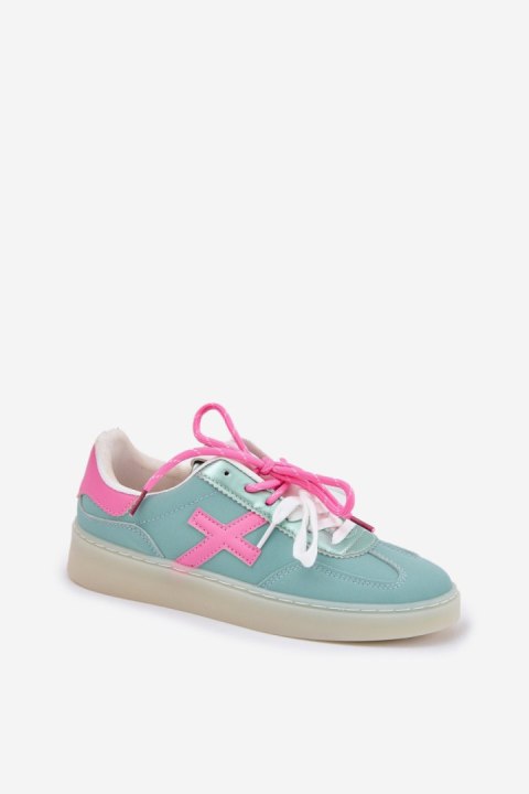 Buty Sportowe Model Zelevelis C2051-7 Mint/Pink - Step in style