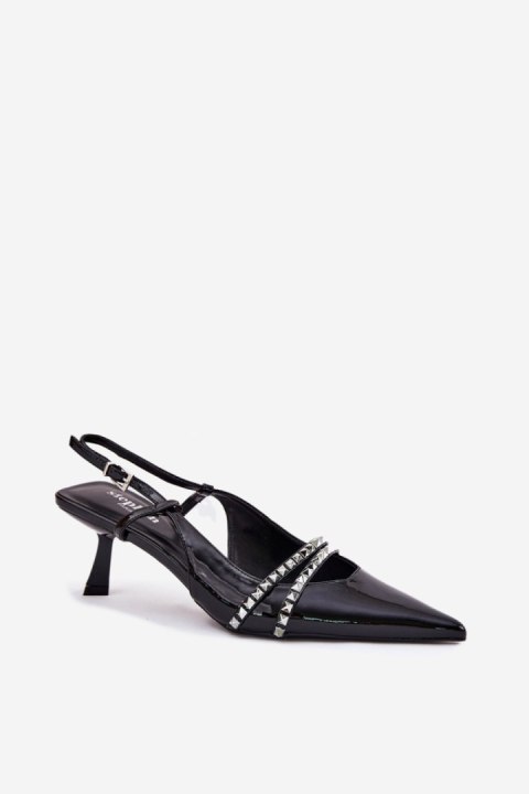Czółenka Model Jelmia P-1399 Black - Step in style
