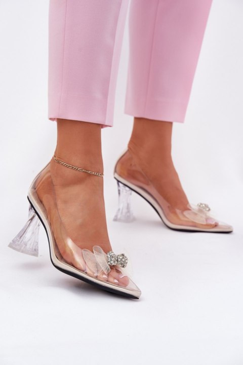 Czółenka Model Vinceza 62213 Beige - Step in style