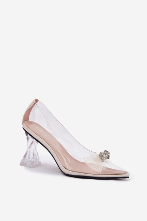 Czółenka Model Vinceza 62213 Beige - Step in style
