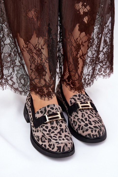 Mokasyny Model Vinceza 66792 Grey - Step in style