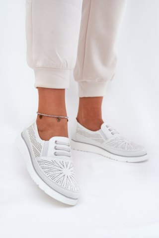 Półbuty Model Azethia 25PB02-9033 White - Step in style