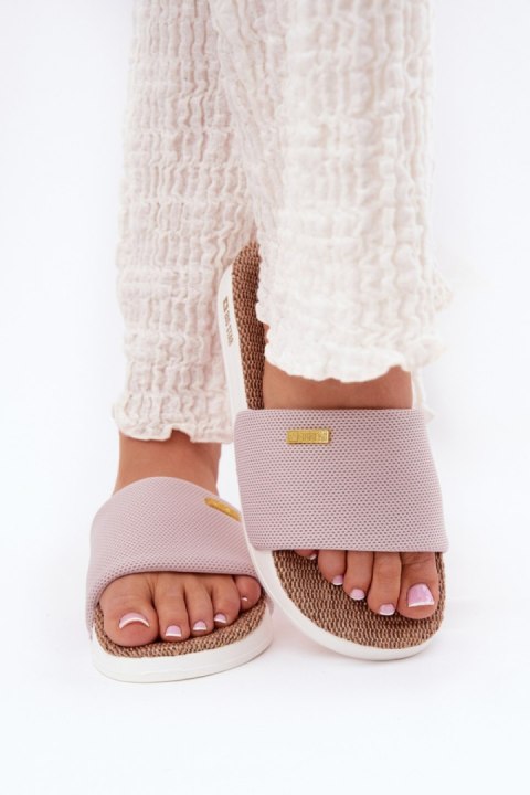 Sandał Klapki Model Big Star RR274A105 Light Pink - Step in style