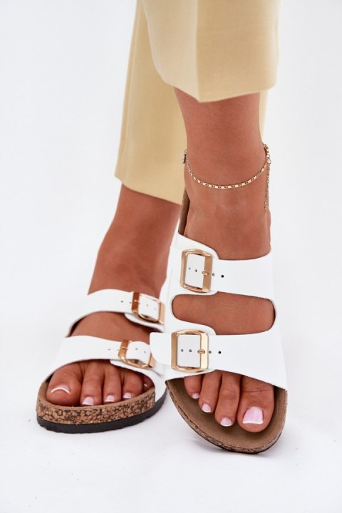 Sandał Klapki Model Iskira 25SD21-8323 White - Step in style