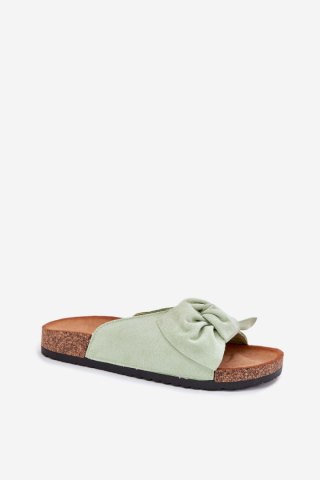 Sandał Klapki Model Seressa WD293 Mint - Step in style