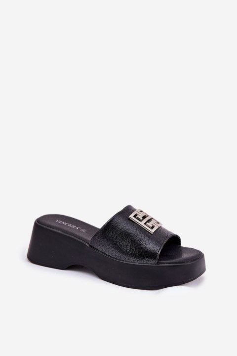 Sandał Klapki Model Vinceza 79526 Black - Step in style