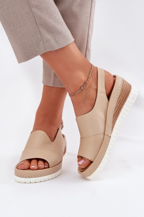 Sandały Model Artiker 56C0919 Beige - Step in style