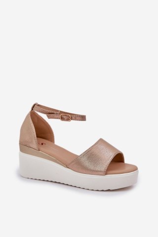 Sandały Model Gillifia JH519P Gold - Step in style