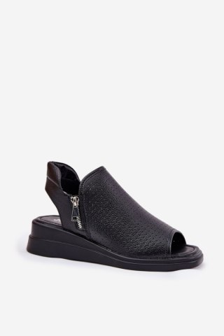 Sandały Model Mevinette ASA266-5 Black - Step in style