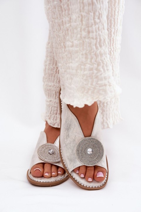 Sandały Model S.Barski KV51-012 Silver - Step in style