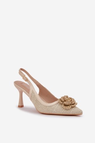 Szpilki Model Lanithra LE126P Beige - Step in style
