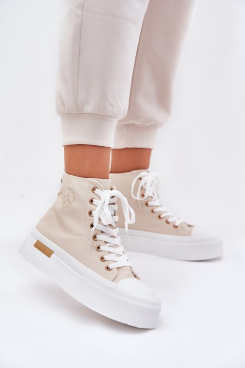 Trampki Model Laviriona PC2805 Beige - Step in style
