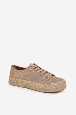Trampki Model Lee Cooper LCW-25-08-3646L Khaki - Step in style