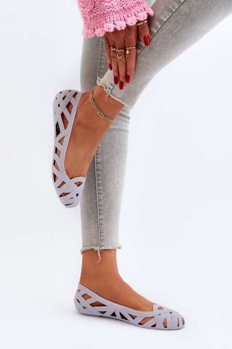 Baleriny Model Salam BG161P Grey - Step in style