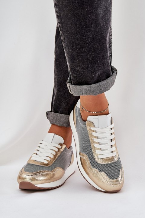 Buty Sportowe Model DA LR51-847 Gold - Step in style