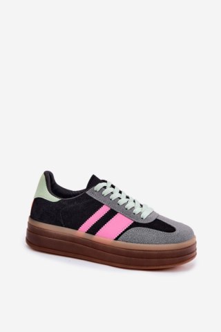 Buty Sportowe Model Ovivene BL607P Black - Step in style